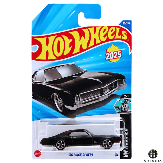 Hot Wheels Regular - 66 Buick Riviera - 2/5 & 50/250 - Black