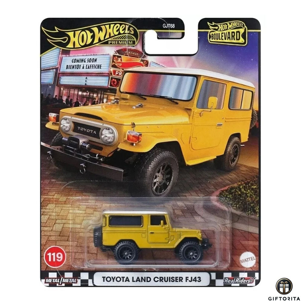 Hot Wheels Premium Single – Boulevard 119 – Toyota Land Cruiser FJ43 – Brown