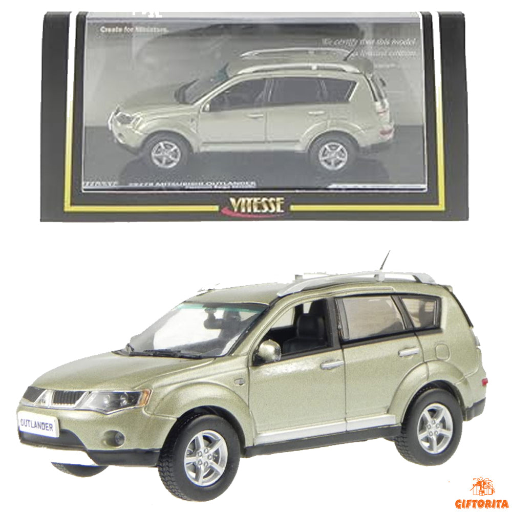 Vitess 1:43 Die Cast (P01216) – 29279 Mitsubishi Outlander Platinum Beige Metallic