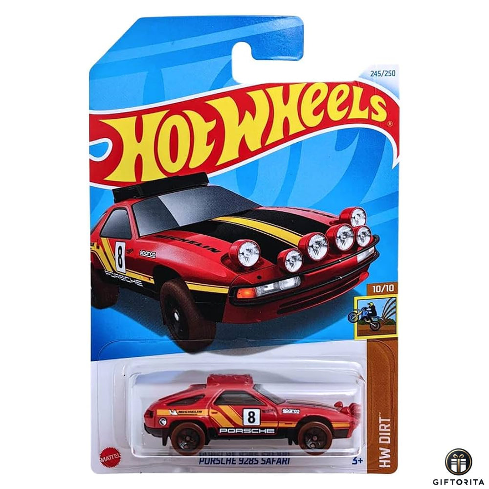 Hot Wheels Regular Porsche- Porsche 9285 safari -10/10 & 245/250- Merron