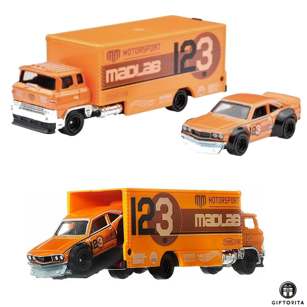 Hot Wheels Premium 1:64 Team Transport (P00086) - 2023 V Case Assortment (56,57,58)