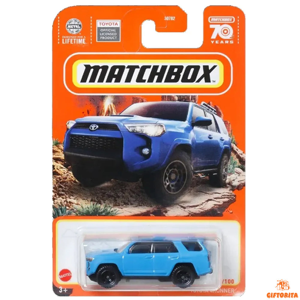 Matchbox Regular Card P00015 – Toyota 4Runner – 92/100 – Blue