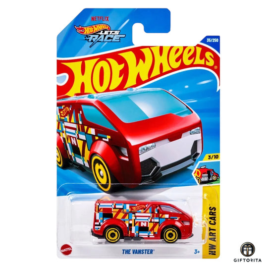 Hot Wheels Regular - The Vanster - 3/10 & 35/250 - Red