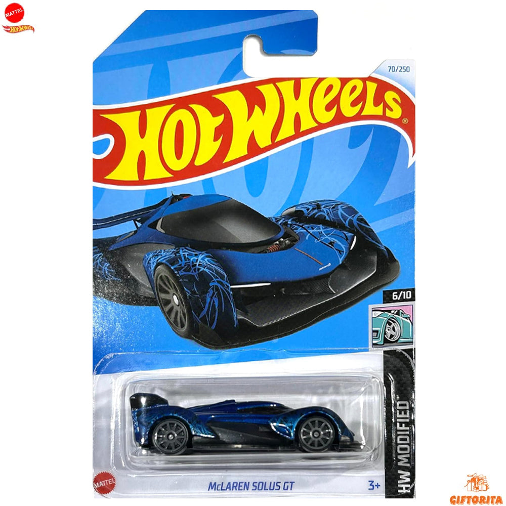 Hot Wheels Regular McLAREN – McLAREN Solus GT – 6/10 & 70/250 – Blue