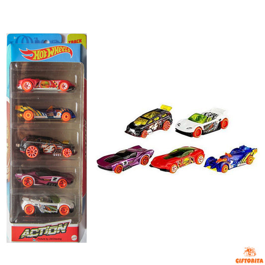 Hot Wheels Regular 5 Pack (P00011) – 2021 Action 5 Pack