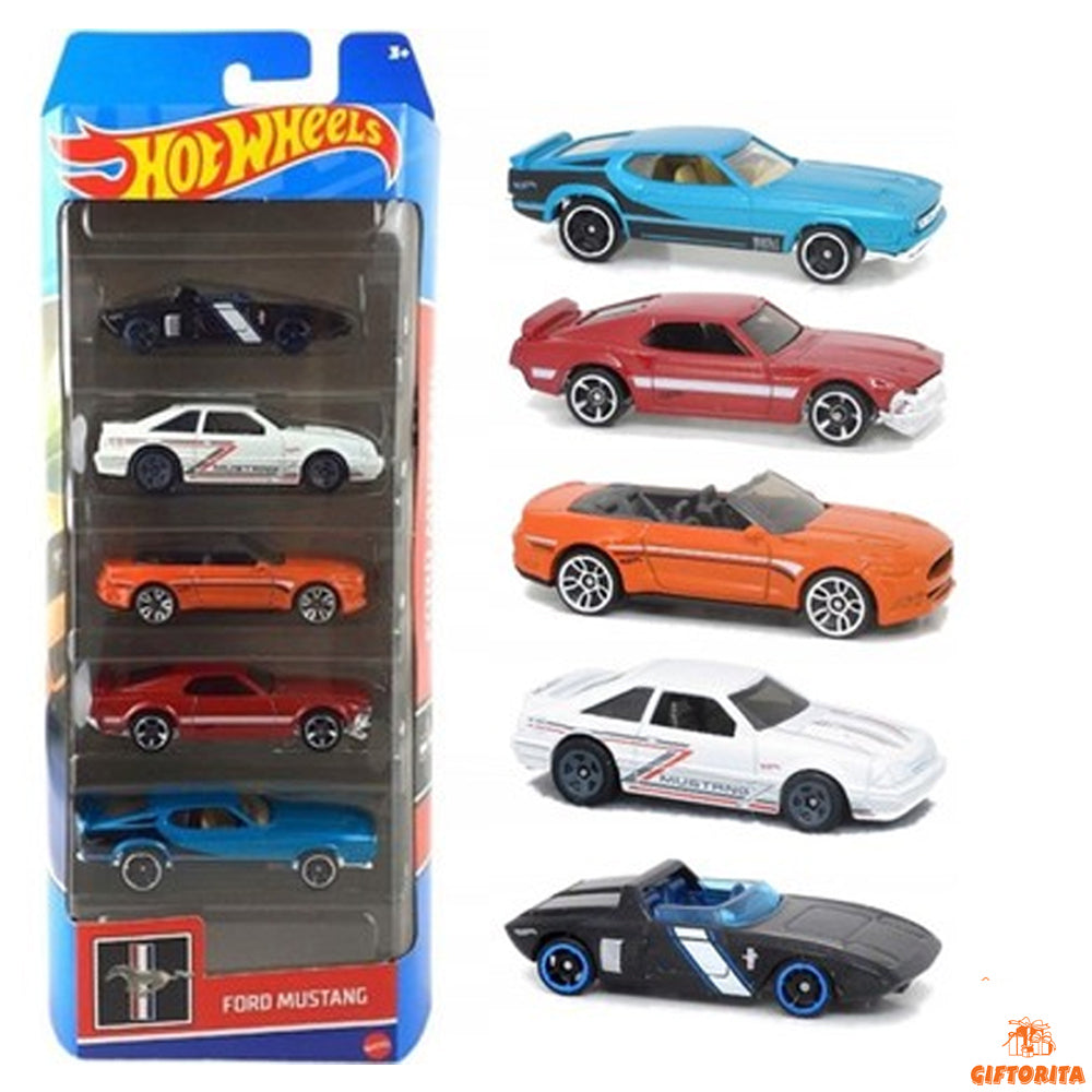 Hot Wheels Regular 5 Pack (P00704) – Ford Mustang