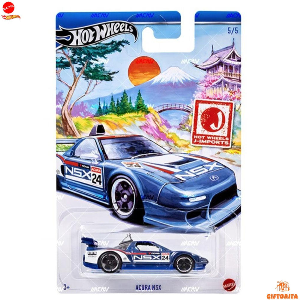 Hot Wheels Regular – Acura NSX – 5/5 – Blue