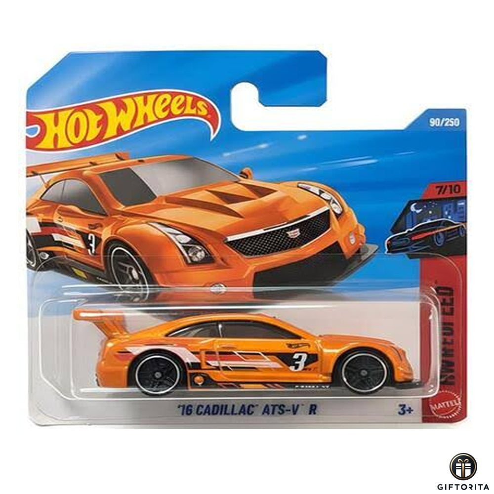 Hot Wheels Regular Short Card –16 CADILLAC ATS-V R 7/10&90/250