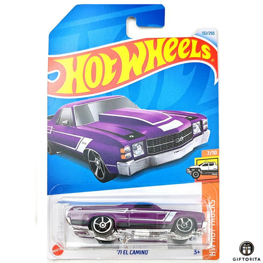 Hot Wheels Regular Camino – 71 EL Camino – 7/10 & 132/250 – Purple