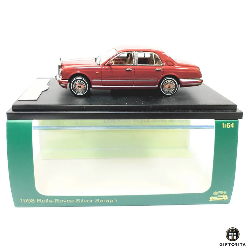 GFCC 1:64 Die Cast (P00090) – 1998 Rolls Royce Silver Seraph (RED)
