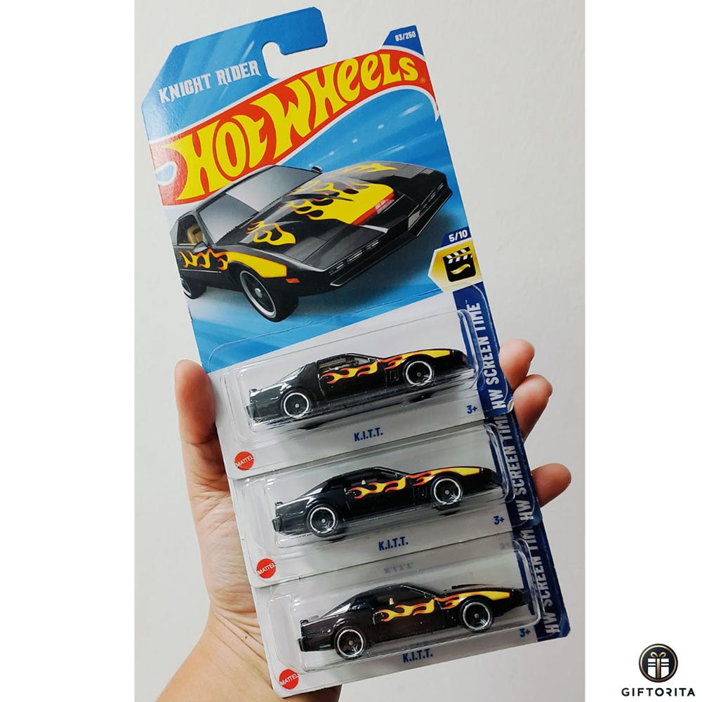 Hot Wheels Regular Set of 3 Car # 5 - K.I.T.T