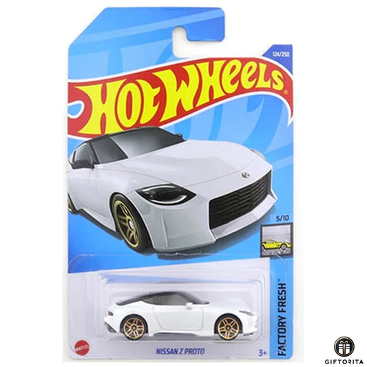 Hot Wheels Regular Nissan 2 – Nissan Z Proto – 5/10 & 124/250 – White