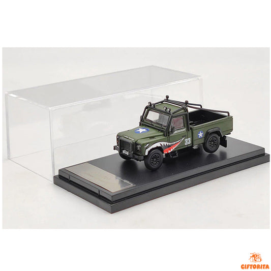 MASTER 1:64 Die Cast (P00078) – LAND ROVER DEFENDER 110 – STAR GREEN