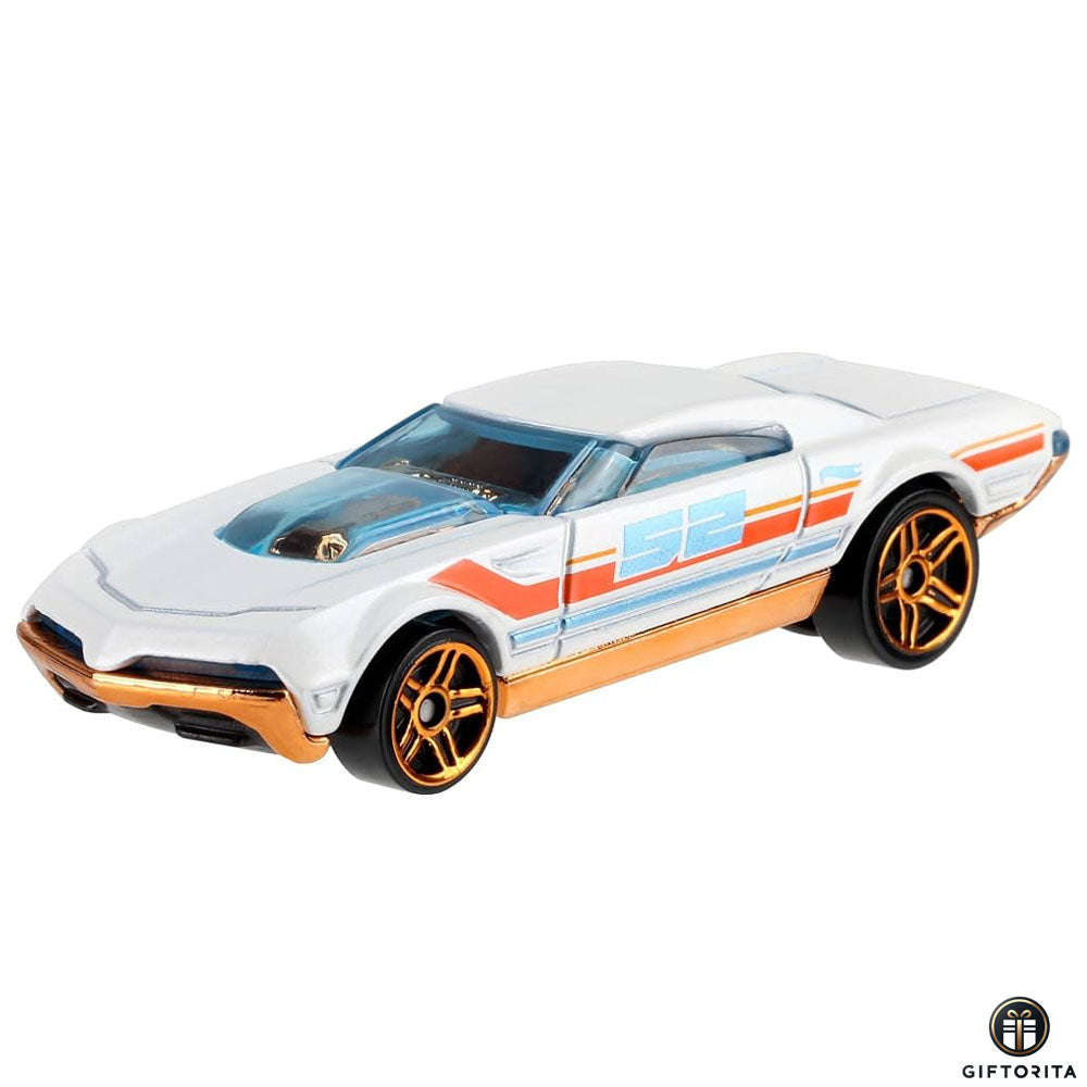 Hot Wheels Regular (LOOSE) P01211 - Muscle Speeder - White