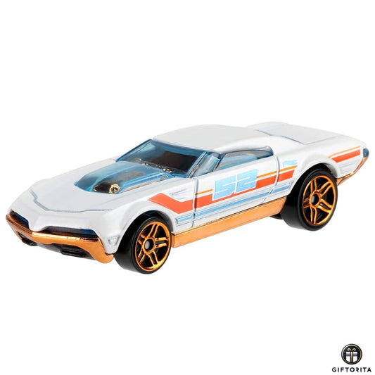 Hot Wheels Regular (LOOSE) P01211 - Muscle Speeder - White