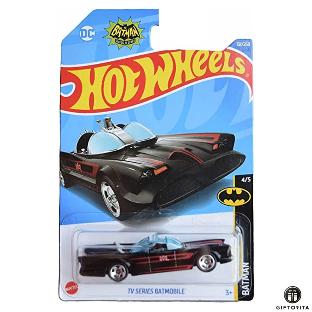Hot Wheels Regular Batmobile 1 – TV Series Batmobile – 4/5 & 131/250 – Black