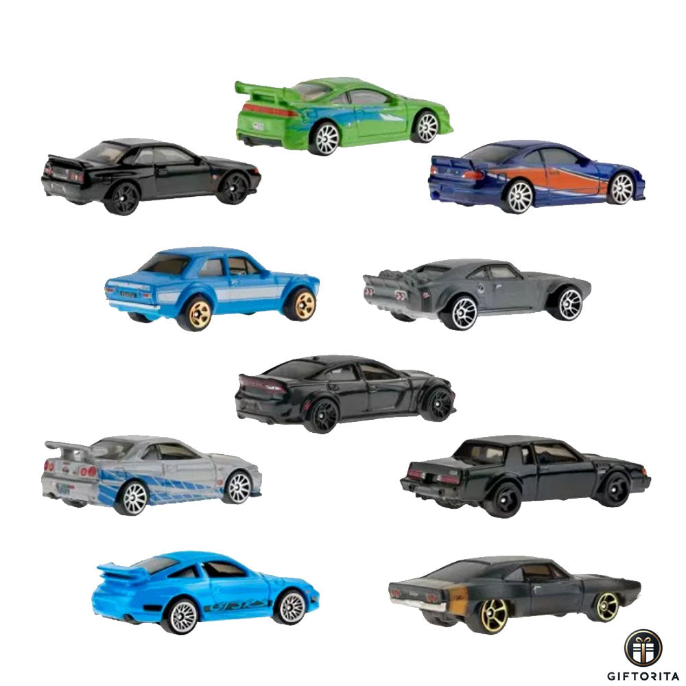 Hot Wheels Regular 10 Pack (P00012) - Fast & Furious