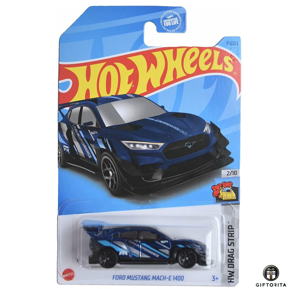 Hot Wheels Regular Ford 2 – Ford Mustang Mach-E 1400 – 10/10 & 81/250 - Blue