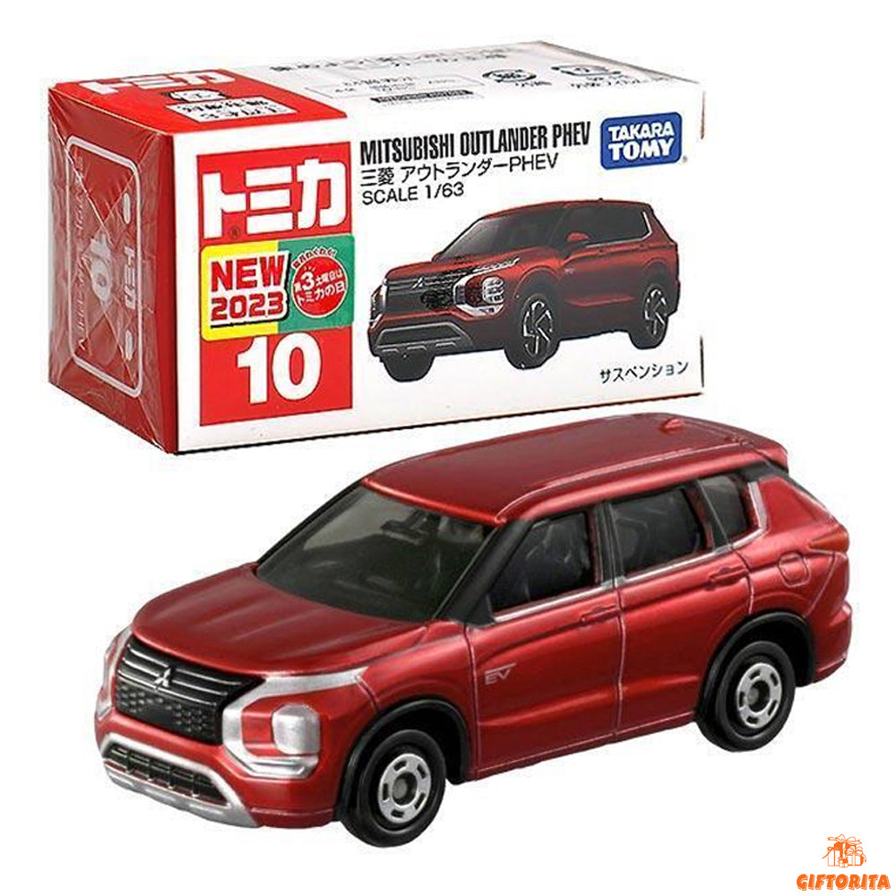 Die Cast 1:63 – Tomica Regular 10 – Mitsubishi Outlander PHEV