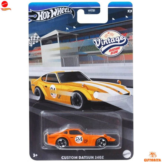 Hot Wheels Regular Datsun - Vintage Racing Club - Custom Datsun 240Z - 5/5 - Orange