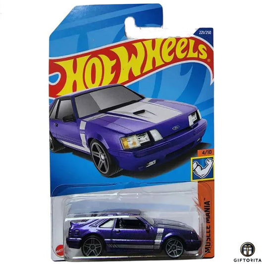 Hot Wheels Regular Ford 1  – 84 Mustang SVO – 4/10 & 221/250 – Purple