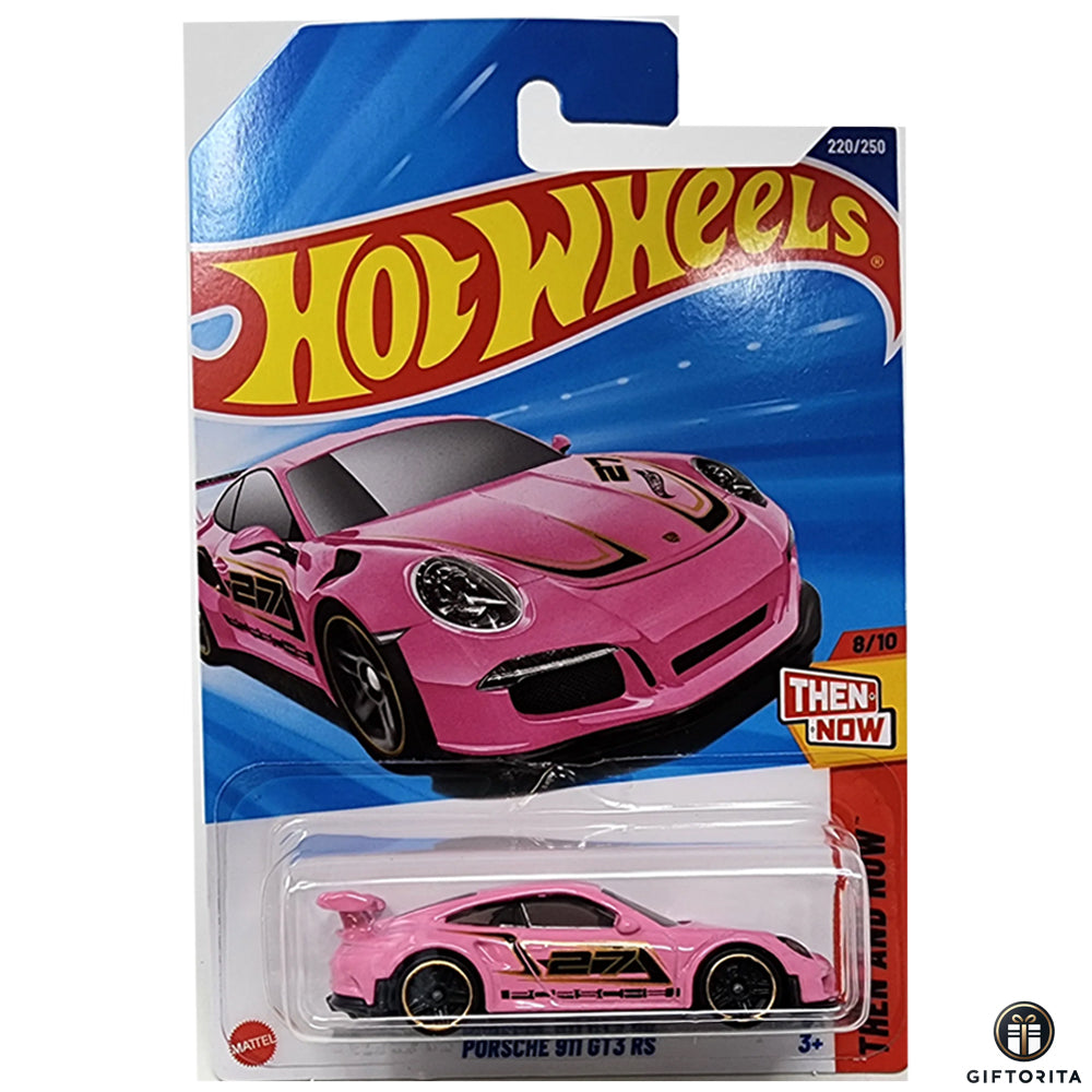 Hot Wheels Regular - Porsche 911 GT3 RS - 8/10 & 220/250 - Pink