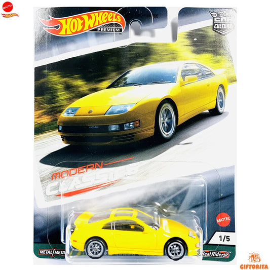 Hot Wheels Premium Single 3 – Modern Classic – Nissan 300ZX Twin Turbo – 1/5 – Yellow