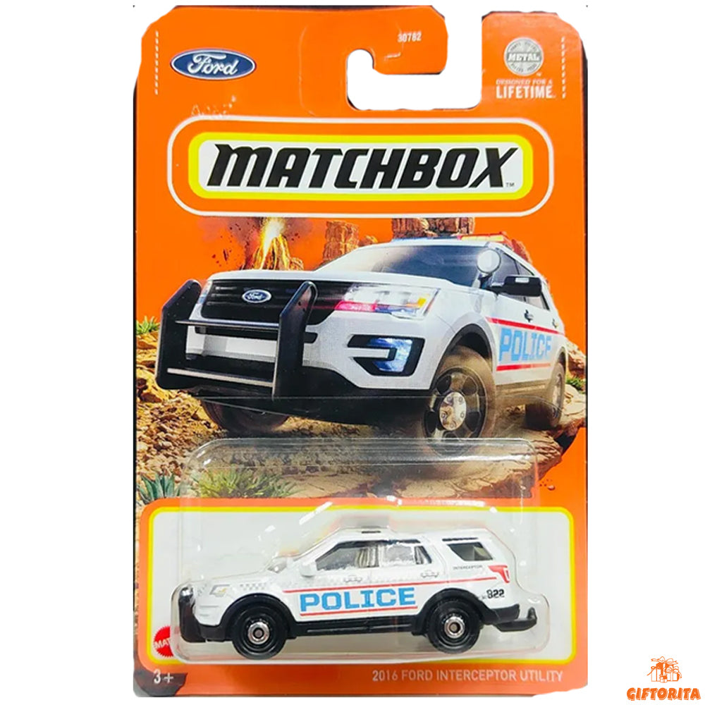 Matchbox Regular Card P00015 – 2016 Ford Interceptor Utility