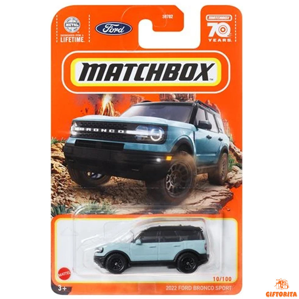 Matchbox Regular Card P00015 – 2022 Ford Bronco Sport