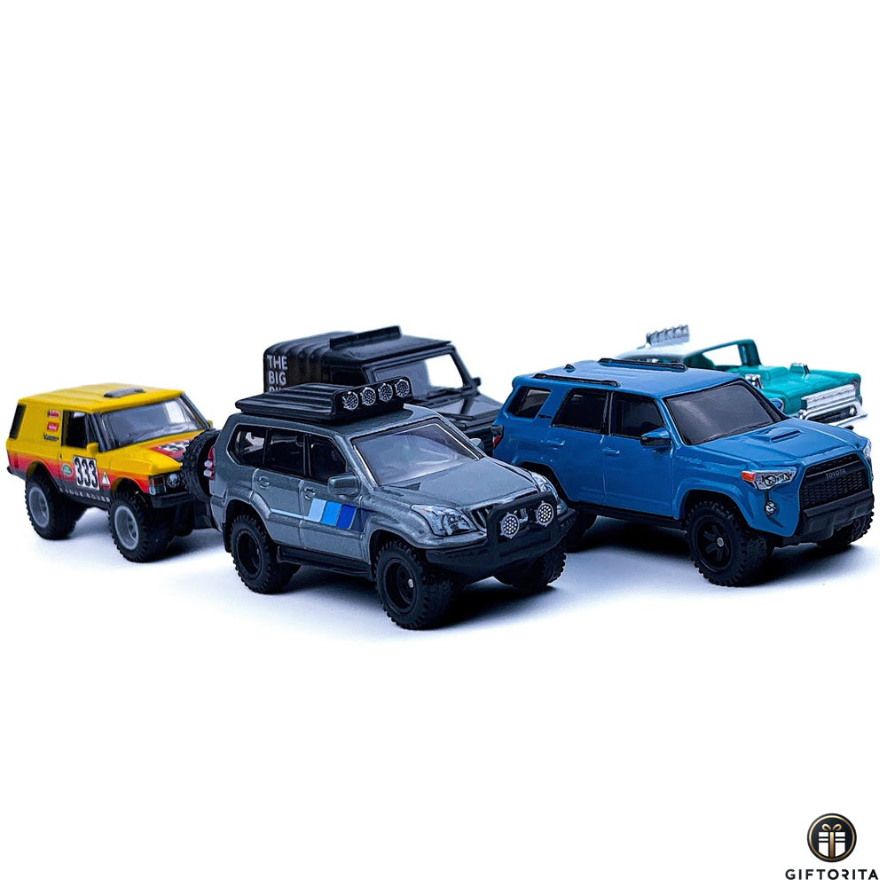 Hot Wheels Premium (P01161) - Car Cultures 2023 F Case Off Road Assortment