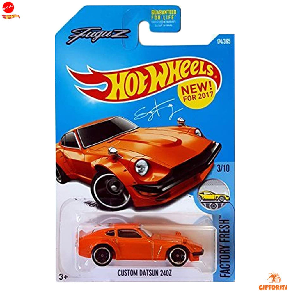 Hot Wheels Regular Datsun - Custom Datsun 240Z – 3/10 & 174/365 – Orange