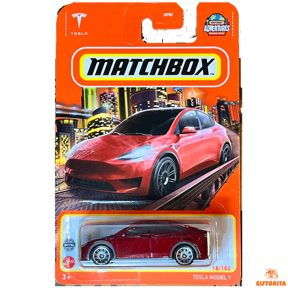 Matchbox Regular Card P00015 – Tesla Model X – 18/100