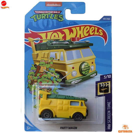 Hot Wheels Regular *AVRG – Party Wagon – 3/10 & 238/250 – Yellow