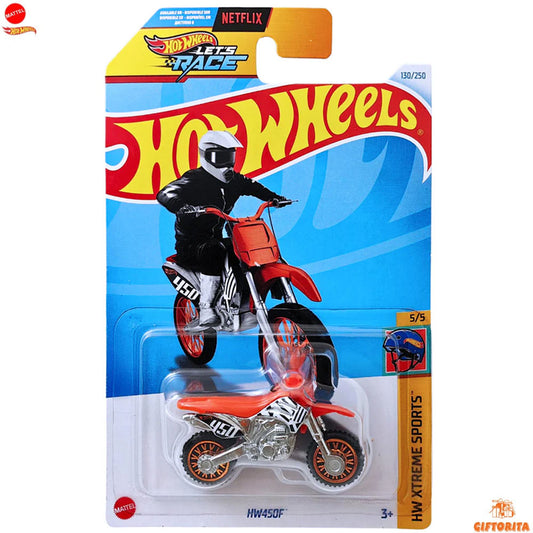 Hot Wheels Regular *AVRG Bike – HW450F – 5/5 & 130/250 – Orange