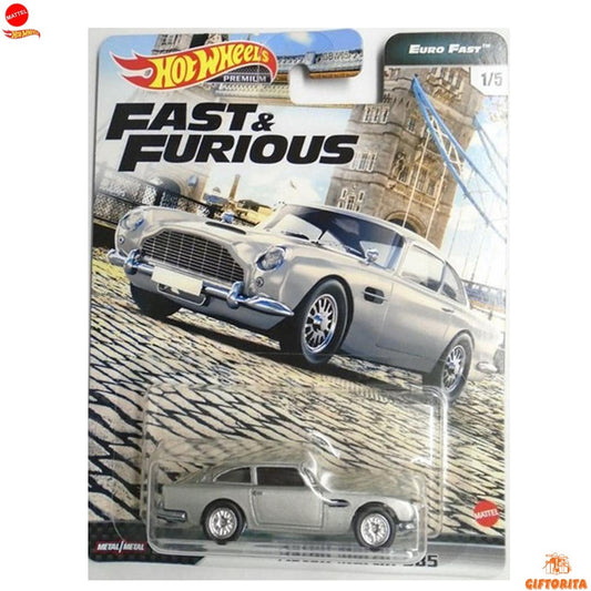 Hot Wheels Premium Single 3 – EURO FAST – ASTON MARTIN DB5 – SILVER 1/5