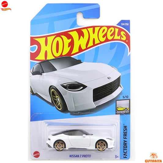 Hot Wheels Regular Nissan 2 – Nissan Z Proto – 5/10 & 125/250 – White