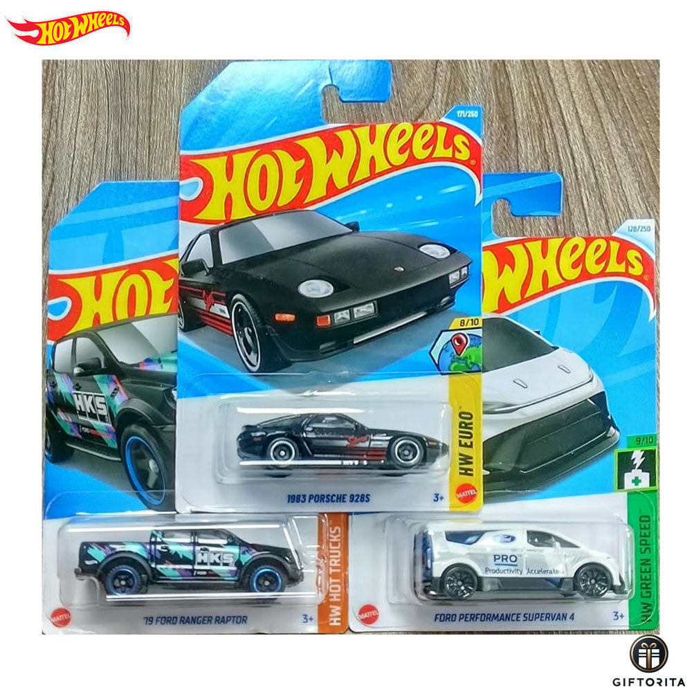 Daily Deals - 6 : Hot Wheels Mainline Short Card Set of 3 Car