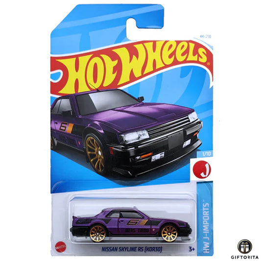 Hot Wheels Regular Nissan 1 –  NISSAN SKYLINE RS [KDR30] – 1/10 & 44/250 – Purple