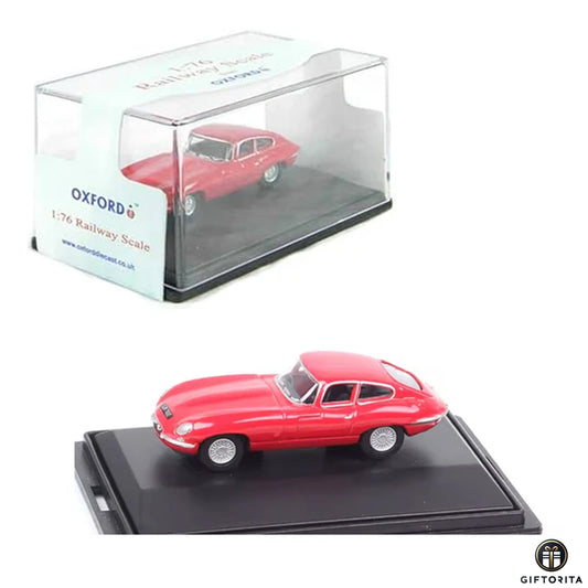 Die Cast 1:76 (P01202) - Railway Scale from Oxford - Jaguar E Type Closed - Code 76ETYP002