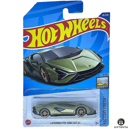 Hot Wheels Regular - Lamborghini Sian FKP 37 - 1/10 & 85/250 - Green