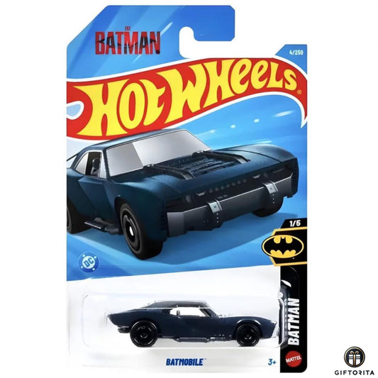 Hot Wheels Regular Batmobile - Batmobile - 1/5 & 4/250 - Blue