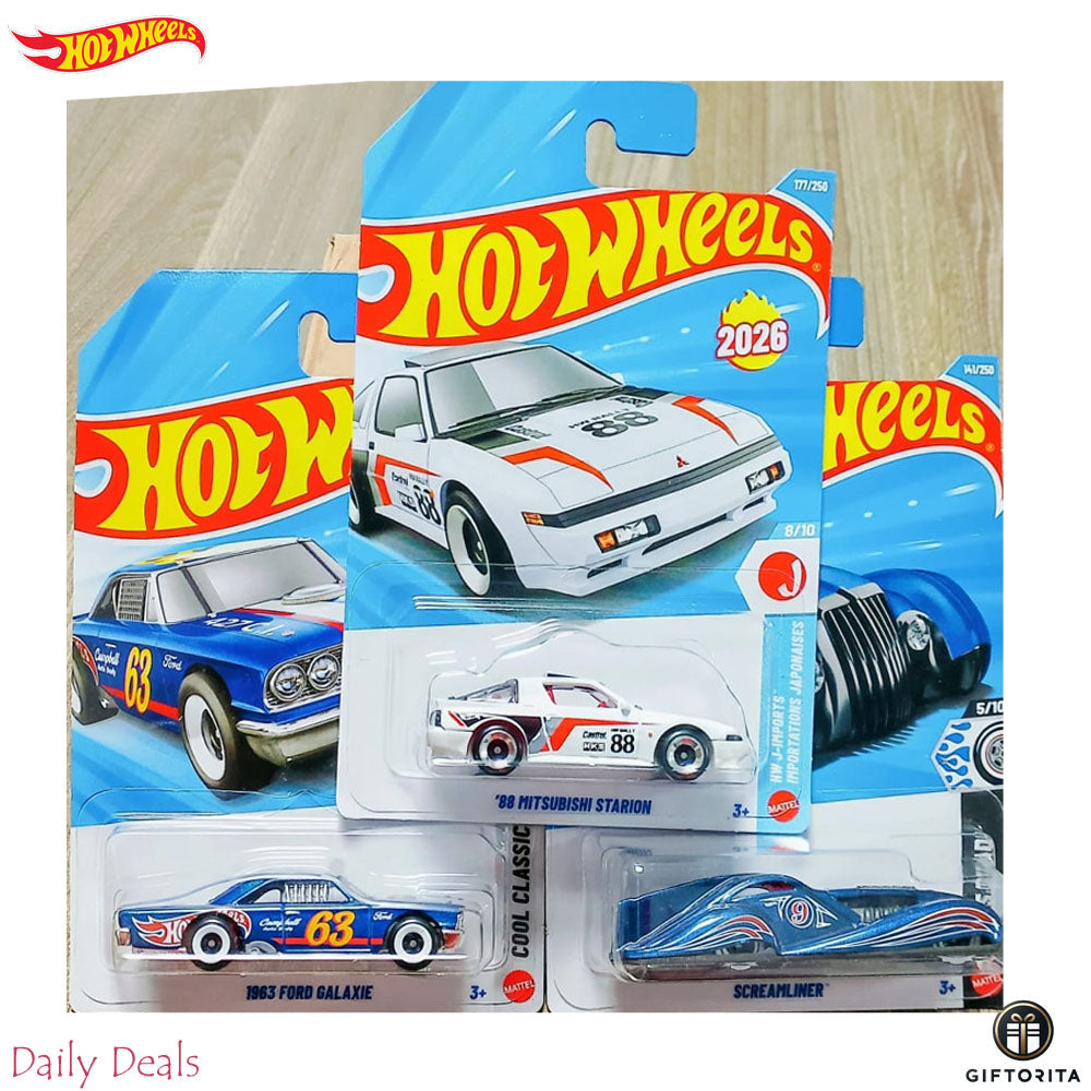 Daily Deals - 6 : Hot Wheels Mainline Set of 3 Car
