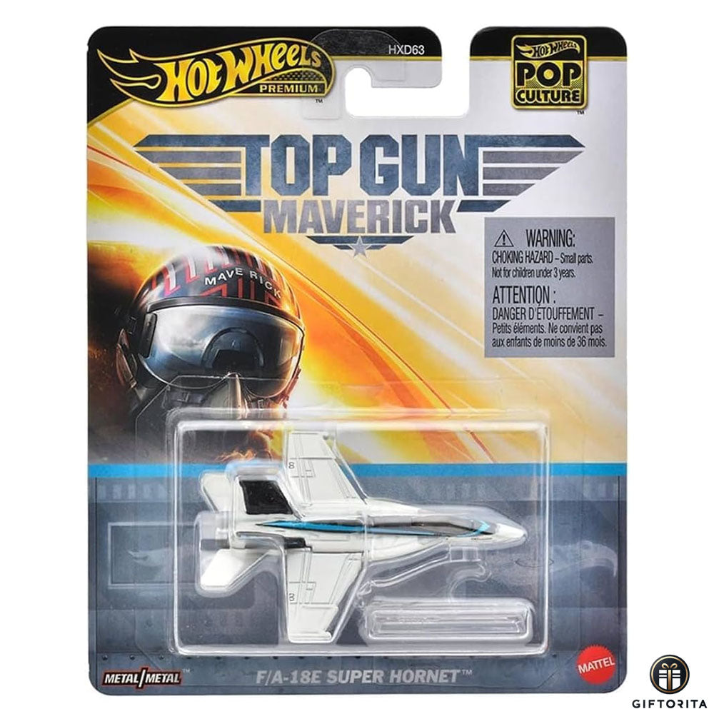 Hot Wheels Premium Single – Pop Culture # Tope Gun Maverick - F/A-18E Super Hornet