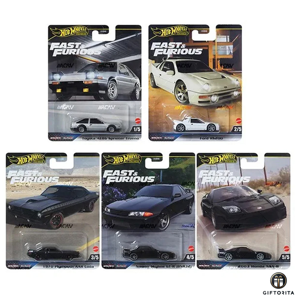 Hot Wheels Le premier mix Fast And Furious premium de 2024 (P01619)