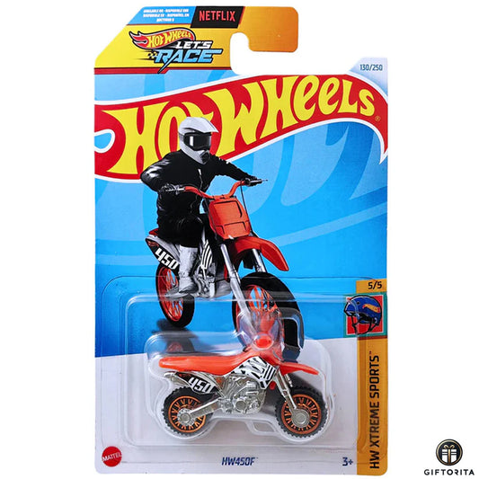Hot Wheels Regular *AVRG Bike – HW450F – 5/5 & 130/250 – Orange