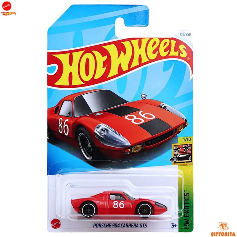 Hot Wheels Regular – Porsche 904 Carrera GTS – 1/10 & 158/250 – Red