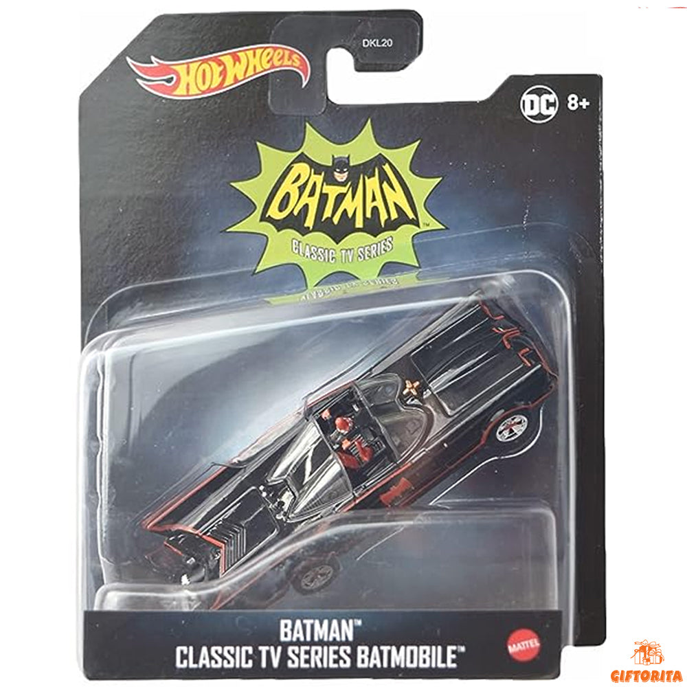 Hot Wheels Batman 1:50 Scale Diecast (P01208) – BATMAN CLASSIC TV SERIES BATMOBILE