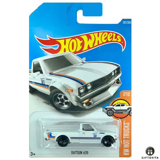 Hot Wheels Regular Datsun -Datsun 620 - 7/10 & 181/250 - White