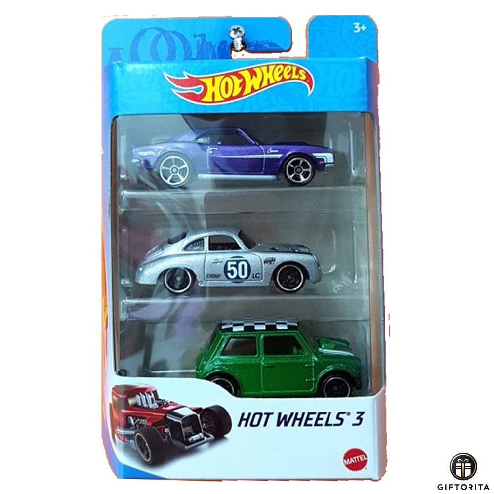 Hot Wheels Regular Gift Pack (3 Pack Set) P00010 – Set Of 3 Car – Multicolor