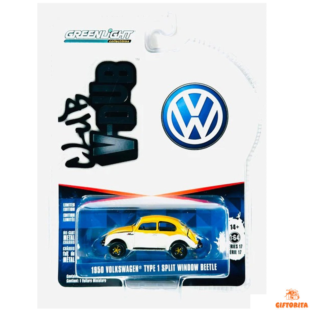 Greenlight Die Cast 1:64 (P00981) – 1950 Volkswagen Type 1 Split Window Beetle